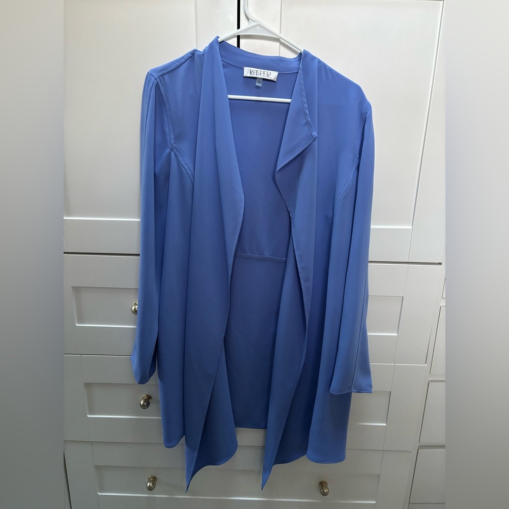 Kasper Drape Front Jacket Blazer
